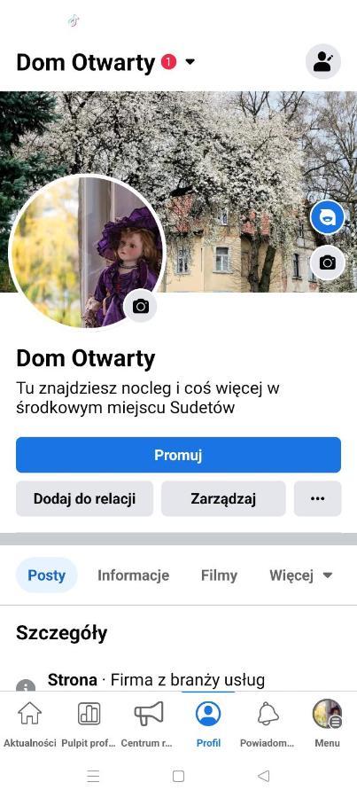 Dom Otwarty Apartman Jelenia Góra Kültér fotó